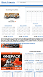 Mobile Screenshot of blankcalendar.org